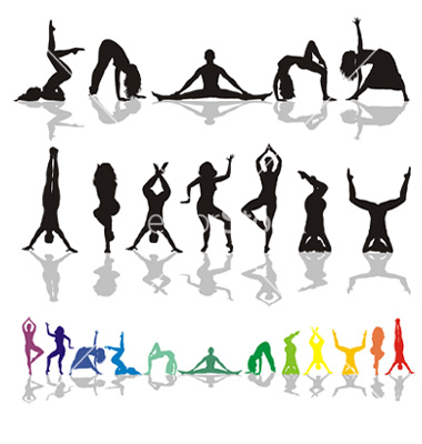 yoga-and-fitness-woman-vector-102908